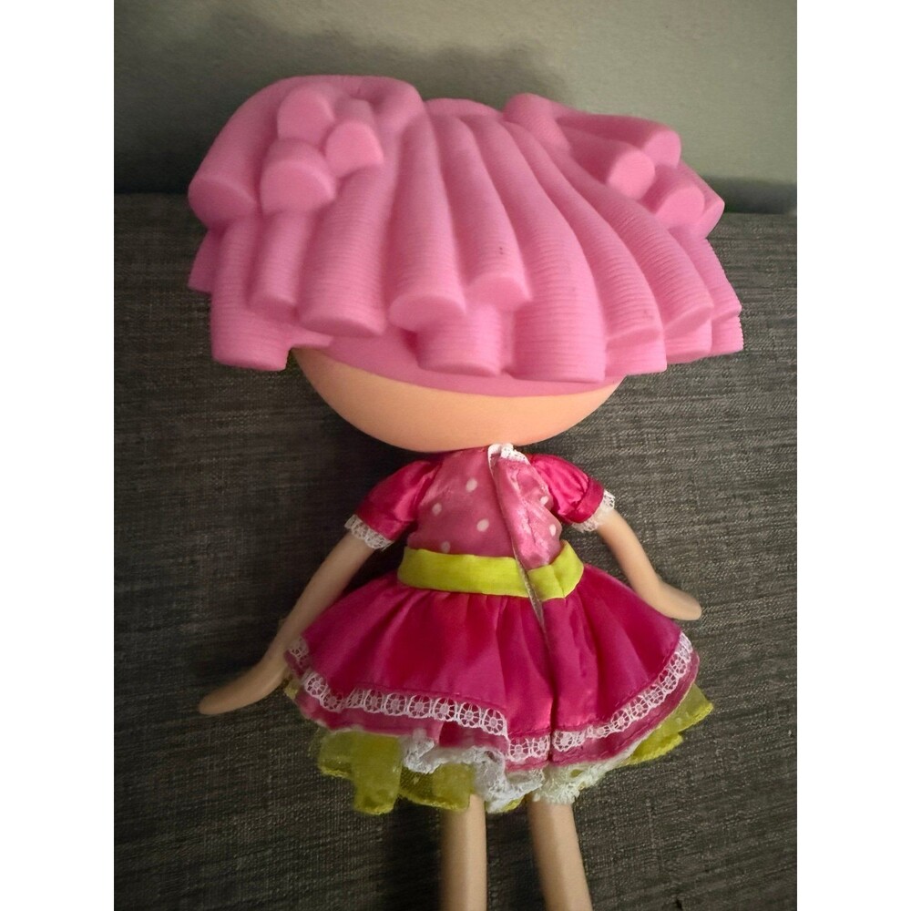 Lalaloopsy 2009 Jewel Sparkles 12" Doll Pink hair w/Crown - Picture 5 of 8